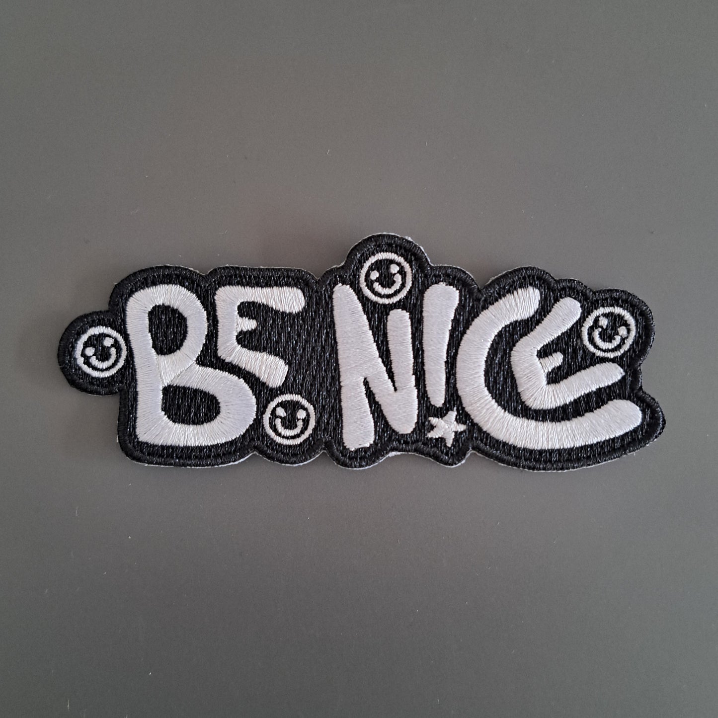 BE N!CE Iron-on Patches